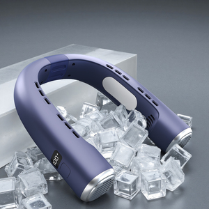 Yên Tĩnh Cổ <span class=keywords><strong>Fan</strong></span> Có Thể Sạc Lại Không Cánh Thông Gió Điện Powered Mini Cổ Treo <span class=keywords><strong>Fan</strong></span> Xách Tay Cổ Quạt Làm Mát - Product Image 1