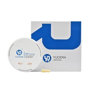 SHT multistrato dentale <span class=keywords><strong>zirconia</strong></span> ceramica multistrato <span class=keywords><strong>zirconia</strong></span> a1 <span class=keywords><strong>a2</strong></span> a3 colore dentale <span class=keywords><strong>zirconia</strong></span> <span class=keywords><strong>block</strong></span> - Product Image 1