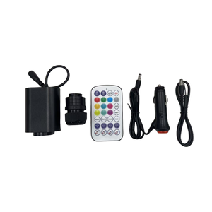 Nueva Fuente de Luz LED RGBW Mini de 6w DC12v, con <span class=keywords><strong>Fibra</strong></span> Óptica, Control por Aplicación Móvil, para Iluminación de Automóviles - Product Image 1