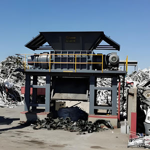 Trituradora de Doble Eje para Neumáticos de Automóviles, Trituradora de Plástico, Cubos de Pintura, Residuos Sólidos y <span class=keywords><strong>Metal</strong></span>, en Venta - Product Image 1