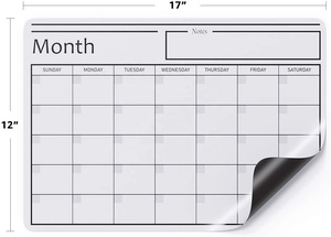 Tùy chỉnh nam châm dễ dàng xóa bảng trắng bề mặt khô xóa từ chore biểu đồ cho tủ lạnh tủ lạnh - Product Image 2