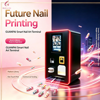 Imprimante à ongles verticale de bureau entièrement automatique avec IA, distributeur automatique, écran tactile 22 pouces, conforme ADA, garantie 3 ans, TPV