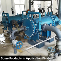 Séparateur d'eau produit à haute efficacité par une force centrifuge élevée pour plateformes offshore