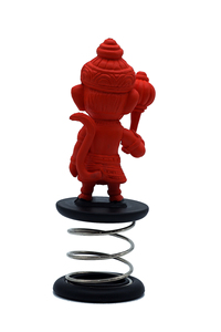 Kesari Hanumanji Funspring - Ídolo Decorativo de Plástico para el Hogar, el Tablero del Automóvil y Regalos Festivos - Product Image 2