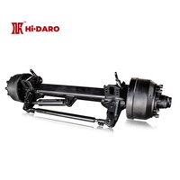 새로운 DARO 13톤 다축 유압식 스티어링 로우베드 트레일러 액슬 150*150 액슬 빔 1840mm