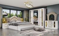 Ensembles de chambre à coucher, lit double king size, ensemble de meubles de chambre à coucher en bois, ensemble complet moderne de luxe en bois