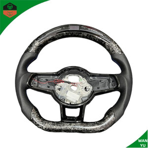 Volante para Volkswagen <span class=keywords><strong>VW</strong></span> <span class=keywords><strong>Golf</strong></span> 7 <span class=keywords><strong>R</strong></span> Golf7 <span class=keywords><strong>Mk7</strong></span> gti 7r, Volantes de Fibra de Carbono - Product Image 1
