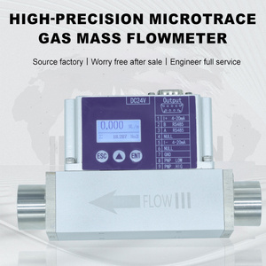 Misuratore di Flusso di Massa Termico <span class=keywords><strong>Micro</strong></span> in Acciaio Inossidabile MEMS Bidirezionale OEM 1NmL/min-1000NL/min RS485 4-20mA - Product Image 2