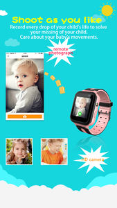 นาฬิกาอัจฉริยะสำหรับเด็กกันน้ำ <span class=keywords><strong>Q7S</strong></span> แอพติดตาม GPS ตรวจสอบการโทรด้วย SOS - Product Image 6