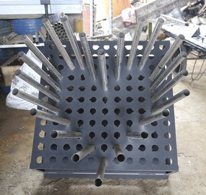 (4*8) un solo disparo pirotécnico de aluminio Equipo de visualización morteros 3 tubos de mortero fuegos artificiales - Product Image 4
