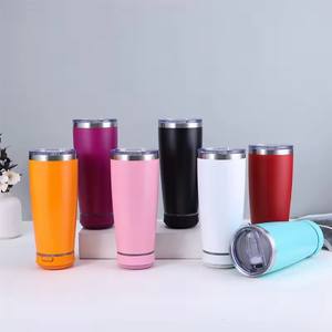 Venta al por mayor, bajo MOQ, vaso térmico inteligente de acero inoxidable de 14oz y 16oz con altavoz de música, tapa para cerveza, para gimnasio - Product Image 5