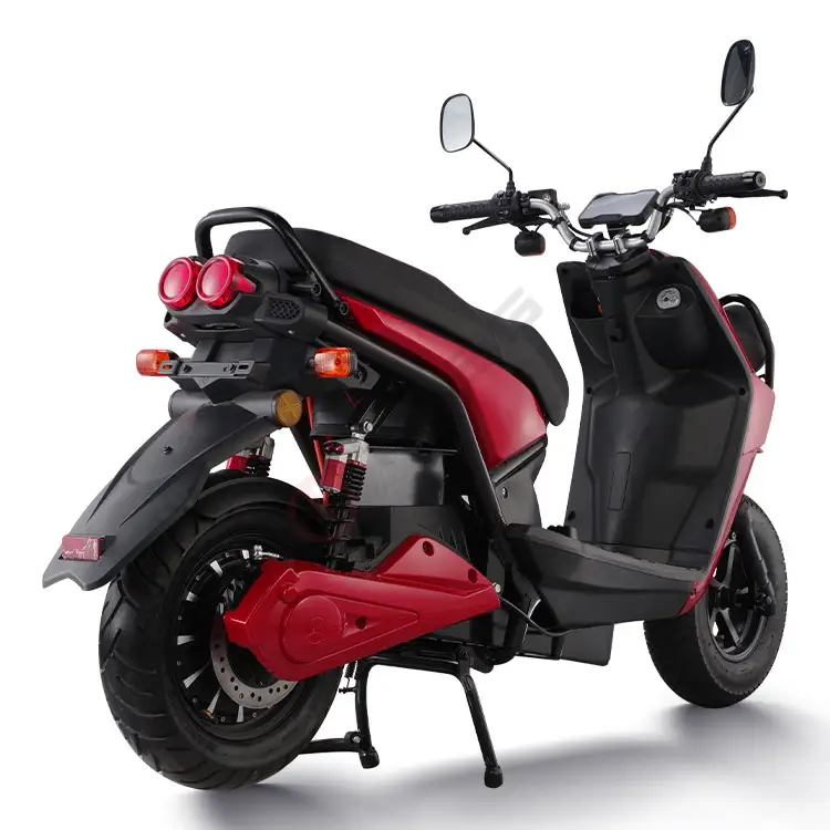 Scooter elétrico de motocicleta esportiva para adultos de alta velocidade 2000 W 60 V 72 V 20Ah de longo alcance