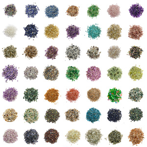 Pietre Burattate di Citrino Lucido da 3-9mm da 500g, Scaglie di Turchese e Ghiaia per Decorazioni Feng Shui - Prezzo di Fabbrica All'Ingrosso - Product Image 3