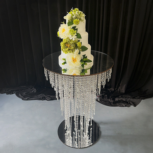 Promozione perfetta oro decorare torta nuziale tavolo torta nuziale Stand tavoli da esposizione per eventi banchetti festa - Product Image 3