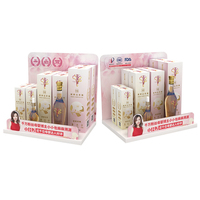 Karton Wellpappe Display Stand Card Display Box für Karten Postkarten Werbung