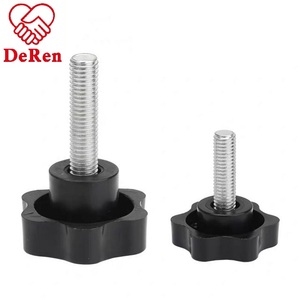 Plastic thumb screw pentagonal/hexagonal head