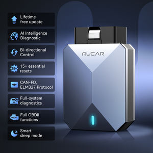 Mucar BT200สแกน ELM327สำหรับรถยนต์, สแกนเนอร์ระบบ <span class=keywords><strong>OBD2</strong></span>แบบเต็ม15รีเซ็ตอายุการใช้งานฟรีเครื่องมือวินิจฉัยรถยนต์ - Product Image 2