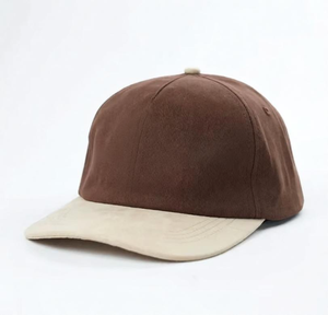 Casquette de baseball en coton bicolore personnalisée avec logo, 6 panneaux, ajustable, unisexe, décontractée, 100% coton - Product Image 5