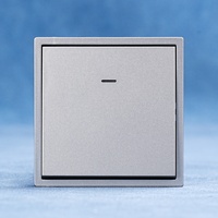 Interrupteurs muraux électriques de haute qualité et de haute qualité pour la maison avec interrupteur de lampe témoin Led