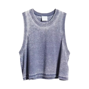 Camisetas de Tirantes de Alta Calidad para Mujer, Ajustadas, de Algodón y Fibra de Bambú, Transpirables, Ropa Casual de Verano para Mujer, Personalizadas - Product Image 1