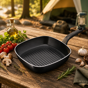 <span class=keywords><strong>Tefal</strong></span> XG87 Elektrikli Döküm Demir Kare Izgara Tavası 26x26cm |   Seramik Dış Cephe |   Yapışmaz İç Yüzey |   Termal Sinyal |   Sağlıklı - Product Image 1