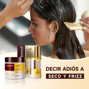 Mascarilla de Colágeno para el Cabello de Marca Blanca al por Mayor OEM con Aceite Natural para Reparar Daños - Product Image 5