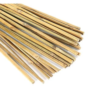 เสาไม้ไผ่ทรงกลมแบบยั่งยืนสำหรับค้ำต้นมะเขือเทศ โครงตาข่ายในสวน และอุปกรณ์การเกษตร - Product Image 1