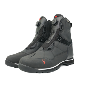 Stivali da moto da turismo corti in pelle su misura nuove <span class=keywords><strong>scarpe</strong></span> da moto alla moda di potenza - Product Image 4