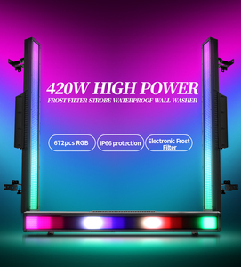 Barra de luz estroboscópica LED resistente al agua, luces de escenario RGB para discoteca, fiesta de <span class=keywords><strong>DJ</strong></span>, teñido de Ambiente, iluminación de escenario impermeable para exteriores - Product Image 1