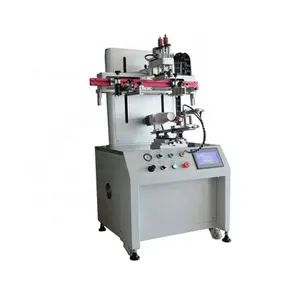 Baixo custo china famosa marca automática multi cor cilindro tela impressão máquina