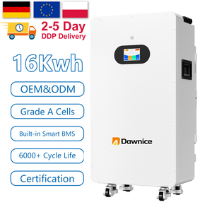 Ue Stock 16Kwh lithium stockage d'énergie domestique Powerwall 51.2V 10Kwh 14Kwh 15Kwh 314Ah 330Ah 280Ah mur d'alimentation batterie solaire Lifepo4 - Product Image 1