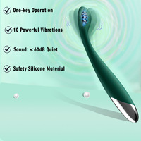 Gelance G-Punkt Vibrator für Frauen 10 Vibrationsmodi Klitoris- und Brustwarzen-Stimulator USB Aufladbar 100% Wasserdicht Latex-Material