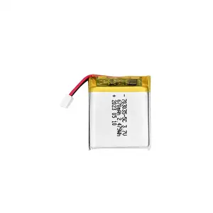 703035-5C 670毫安时3.7伏锂离子聚合物电池，用于数码相机NCM袋电池