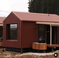 Maison préfabriquée de conception moderne Maison modulaire en conteneur pliable Petite maison sur roues