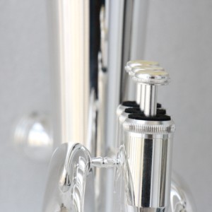 Tenor profesional de primera clase y <span class=keywords><strong>trompeta</strong></span> alta, cuerno Eb plateado económico a la venta - Product Image 4