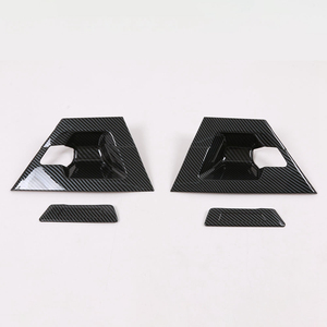 WZXD Carbon Fiber Exterior <b>Doors</b> Bowl Cover <b>Trim</b> Outside Decoration Accessories for C-HR for CHR 2017 2018 - Product Image 5