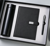 A5 Ensembles de cadeaux d'affaires promotionnels d'entreprise de luxe Articles avec logo pour les clients vip Coffret de cadeaux d'entreprise Carnet de notes personnalisé de luxe