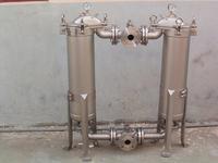 Boîtiers de filtre à sac en acier inoxydable duplex 304/316 de 7 x 32 pouces avec garantie d'un an et productivité de 3000 L/heure