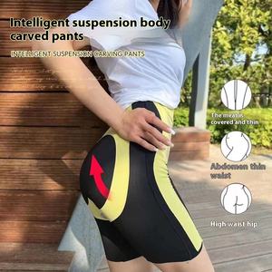 Pantalon sculptant taille haute pour femme, effet flottant magique, 5D, forme en S, amincissant, aimant de <span class=keywords><strong>suspension</strong></span>, sans couture, sculptant les hanches - Product Image 3