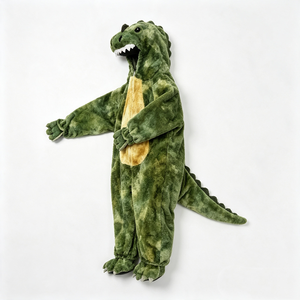 Combinaison dinosaure personnalisée, combinaison T-Rex, kigurumi dinosaure, costume dinosaure en peluche - Product Image 4