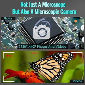 Professional Supplier Latest Optical Industrial Electron Digital USB 1600x 8 LED Illumination LCD Display CMOS Sensor X4-1600x D - Product Image 6