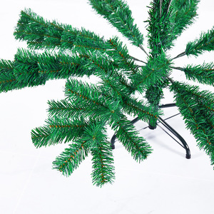Décorations de Noël, fournitures en plastique, PVC bon marché, grand sapin de Noël artificiel, sapin de Noël avec lumières - Product Image 2