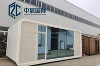Maison capsule Zhongchen avec aménagement intérieur personnalisable, maison modulaire flexible pour une utilisation polyvalente et des fonctions mixtes