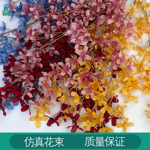 Nueva Flor de Seda de Orquídea Estilo Coreano de 120 cm para Decoración de Techos de Boda - Product Image 5