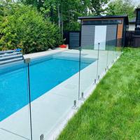 Moderno espigón de vidrio ajustable de acero inoxidable para cercas de piscinas sin marco de villas, barandales de vidrio para escaleras y balcones, resistente a la oxidación y al agua