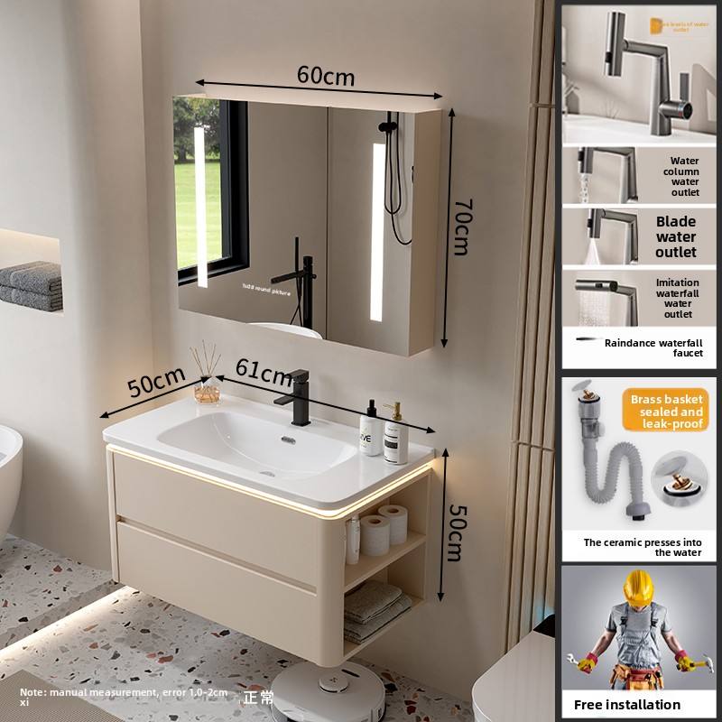 Smart comprehensive mirror cabinet60