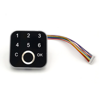 BSSY)K226+G16 DC10-30V Carte de contrôle par empreinte digitale avec mot de passe, sortie relais, administrateur/utilisateur / Pour système d'accès aux portes