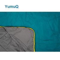 YumuQ 20D Ripstop-couverture en Nylon DWR confortable et ultralégère pour l'extérieur, avec rembourrage isolant en Fiber de coton gsm 200