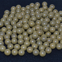 Bille en plastique solide PEEK de haute précision 3,969 mm 4 mm 5 mm 6,35 mm