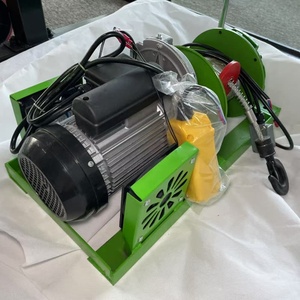 Palan électrique 500kg Équipement de levage industriel <span class=keywords><strong>Poulie</strong></span> à grande vitesse Certifié CE Treuil électrique portable Atelier Palan aérien - Product Image 2